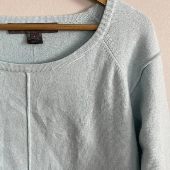 French Connection Light Blue Sweater - Picture 4 of 12